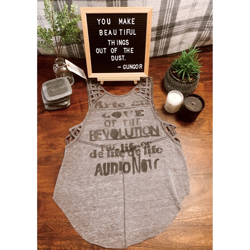 Free People- We The Free Weaver Graphic Ta…